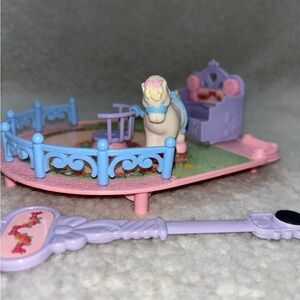 Vintage Fisher Price #5189 Precious Prancing Pony Show Ring 5 pcs 1988 magnetic